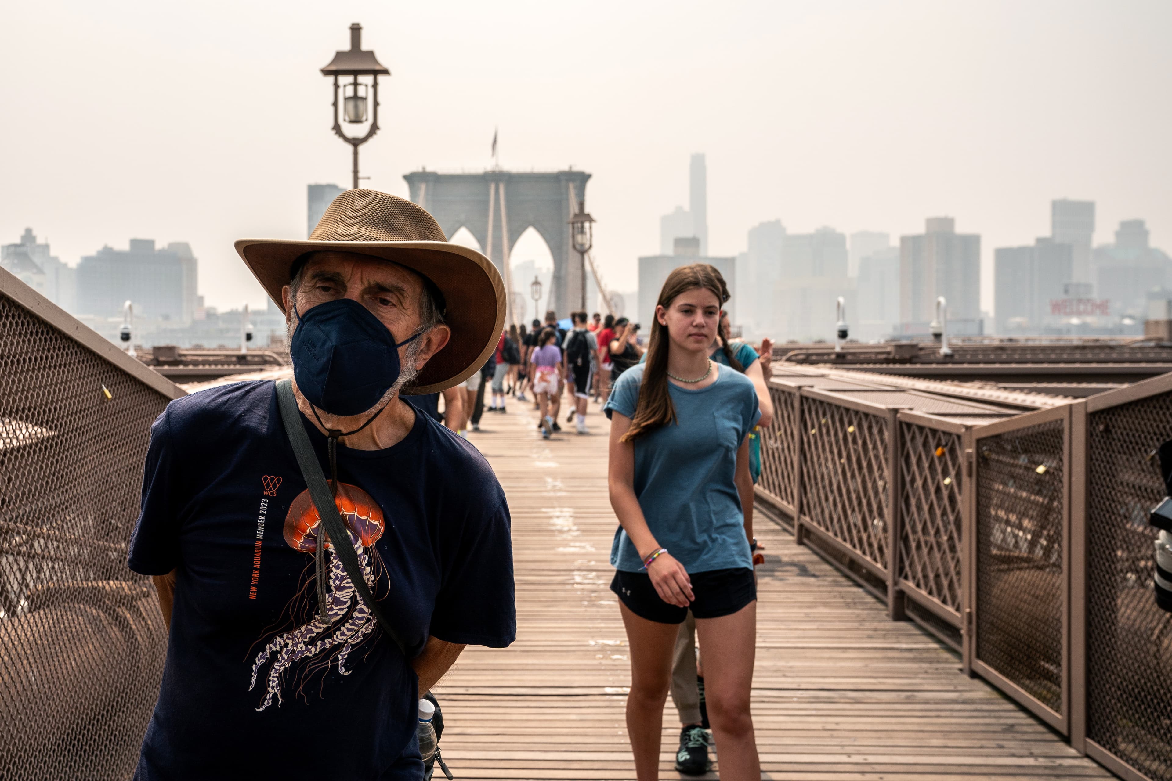 Your guide to surviving the wildfire smoke enveloping NYC