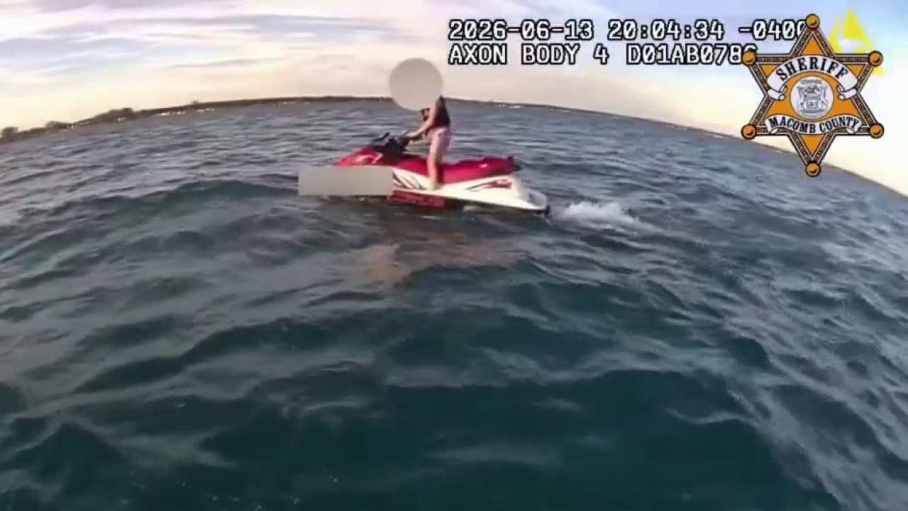 Jet ski passenger rescued on Anchor Bay