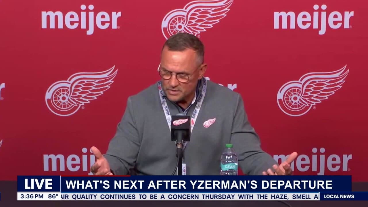 What's next for Red Wings after Yzerman departs as GM?