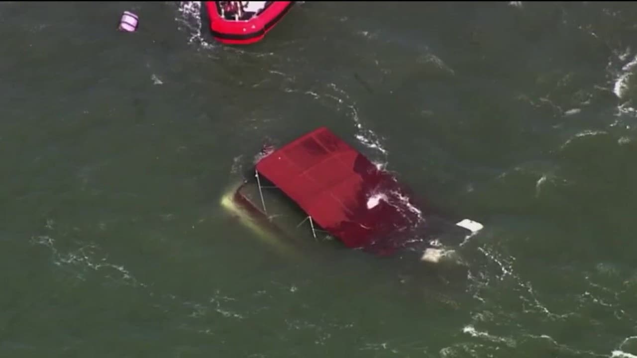 1 dead, 2 missing after boat capsizes off Alcatraz Island