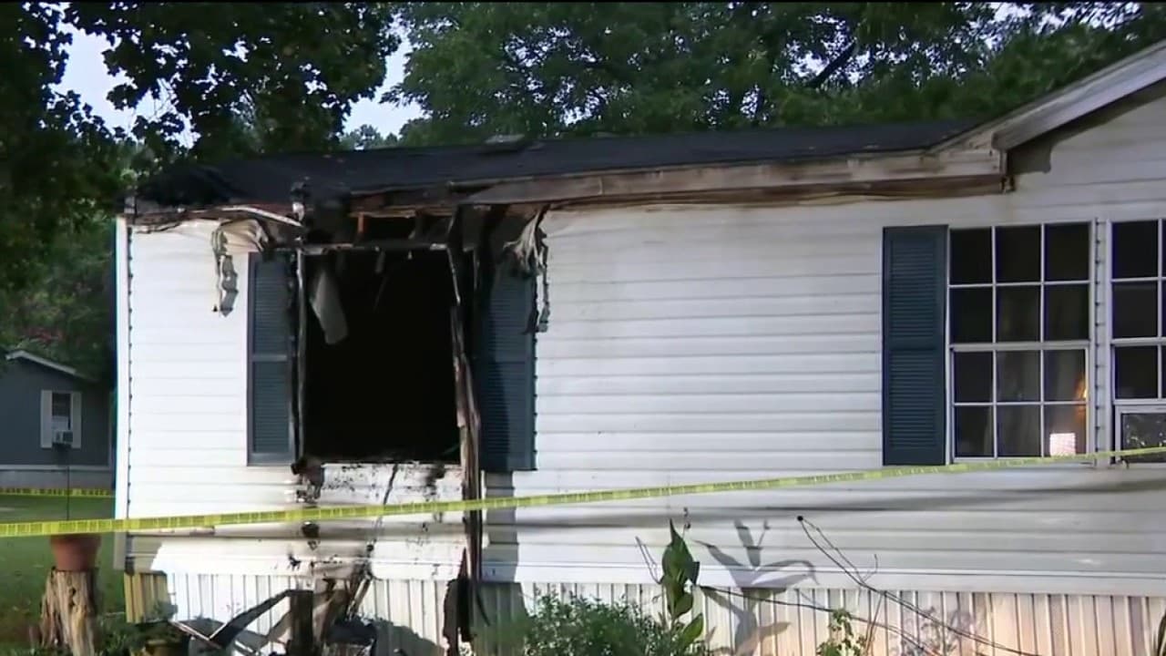1 person, 1 pet found dead after mobile home park fire in Spalding Co.