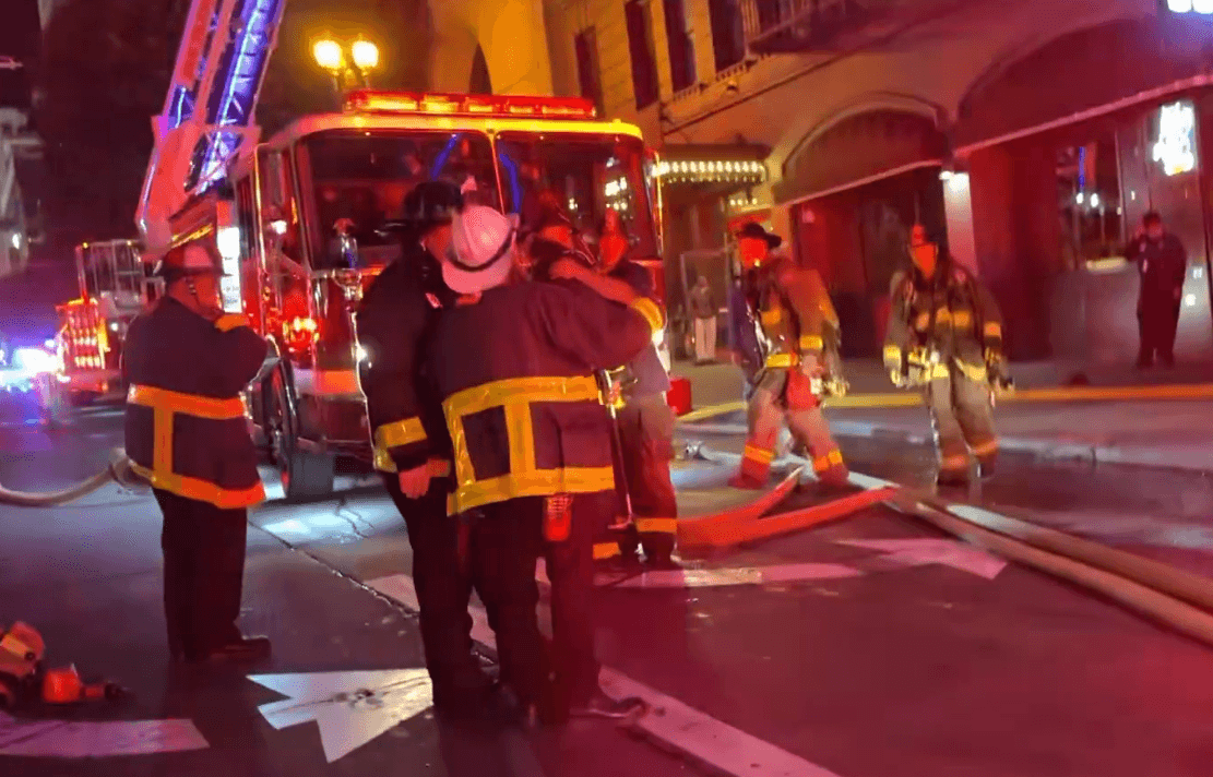 SF firefighters respond to one alarm fire at apartment complex on Mason Street