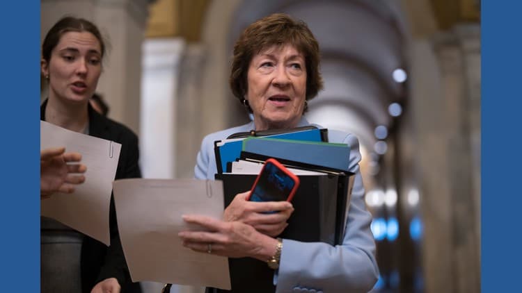Maine Democrats criticize GOP Sen. Susan Collins after the fatal ICE shooting in the state