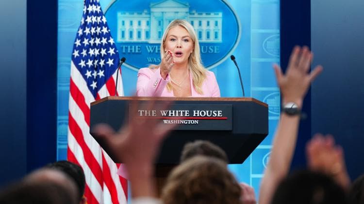 Trump's teleprompter operator on unpaid leave for alleged prediction market bets on Trump speeches